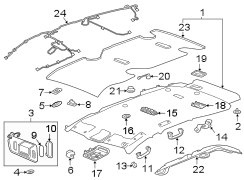 Headliner Wiring Harness