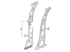 Body B-Pillar Reinforcement (Upper)