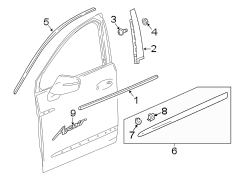 Door Reveal Molding (Front, Upper)