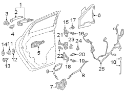 Door Latch Cable