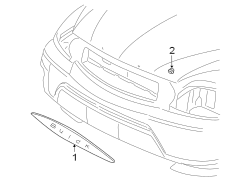 HOOD. EXTERIOR TRIM.