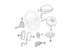 RESTRAINT SYSTEMS. AIR BAG COMPONENTS.