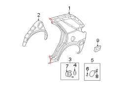 QUARTER PANEL & COMPONENTS.