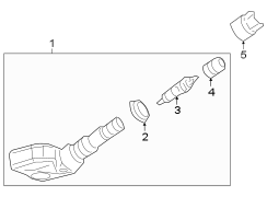 TIRE PRESSURE MONITOR COMPONENTS.