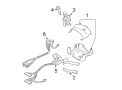 STEERING COLUMN. SHROUD. SWITCHES & LEVERS.