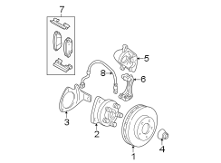 FRONT SUSPENSION. BRAKE COMPONENTS.