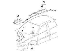 RESTRAINT SYSTEMS. AIR BAG COMPONENTS.