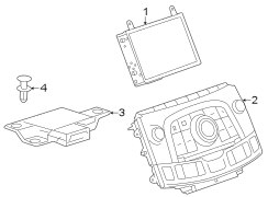 Navigation system components.