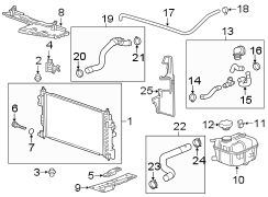 RADIATOR & COMPONENTS.