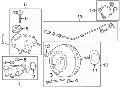 COWL. COMPONENTS ON DASH PANEL.