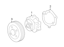 Restraint systems. Water pump.