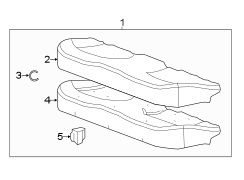 Seat Cushion Foam (Lower)