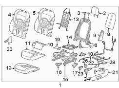 Power Seat Wiring Harness