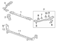 Radiator Support Tie Bar (Upper)