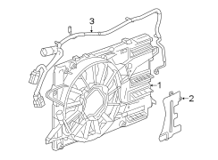 Engine Cooling Fan Motor Wiring Harness