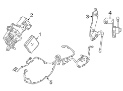 Suspension Self-Leveling Wiring Harness (Rear)