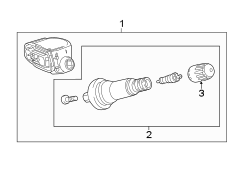 TIRE PRESSURE MONITOR COMPONENTS.