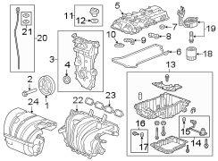 ENGINE / TRANSAXLE. ENGINE PARTS.