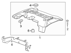 ENGINE / TRANSAXLE. ENGINE APPEARANCE COVER.