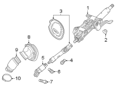 STEERING COLUMN ASSEMBLY.