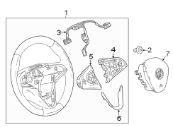 STEERING WHEEL & TRIM.