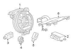 Image of Air Bag Impact Sensor (Front) image for your 2024 Buick Envision   