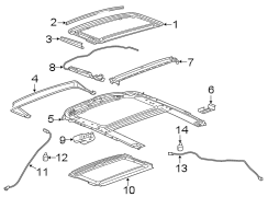 Sunroof Frame (Right, Front)