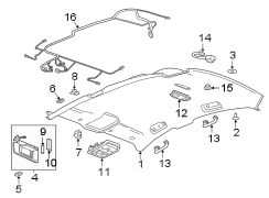 Headliner Wiring Harness