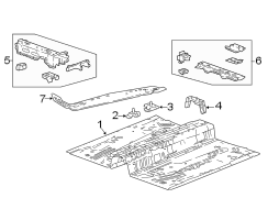 Air Bag Impact Sensor Bracket