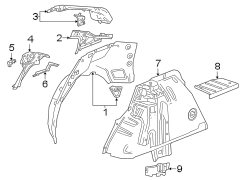 Quarter Panel Extension (Upper, Lower)