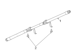 REAR SUSPENSION. DRIVE SHAFT.