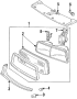 FRONT LAMPS. HEADLAMP COMPONENTS.