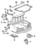 TRUNK LID. LID & COMPONENTS.