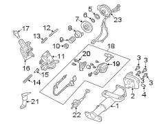 STEERING COLUMN. HOUSING & COMPONENTS.
