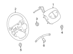 STEERING WHEEL & TRIM.