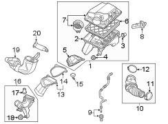 ENGINE / TRANSAXLE. AIR INTAKE.