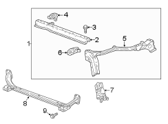 RADIATOR SUPPORT.