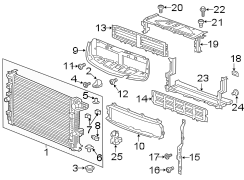 RADIATOR & COMPONENTS.