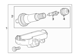 TIRE PRESSURE MONITOR COMPONENTS.