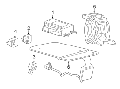 RESTRAINT SYSTEMS. AIR BAG COMPONENTS.