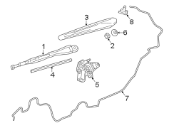 LIFT GATE. WIPER & WASHER COMPONENTS.