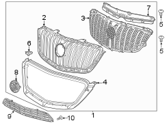 GRILLE & COMPONENTS.