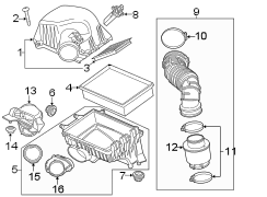 ENGINE / TRANSAXLE. AIR INTAKE.