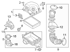 ENGINE / TRANSAXLE. AIR INTAKE.