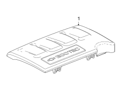 ENGINE / TRANSAXLE. ENGINE APPEARANCE COVER.