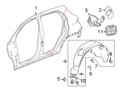 QUARTER PANEL & COMPONENTS.