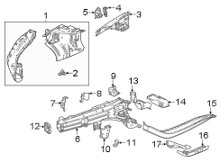 Fender Apron Assembly (Front)