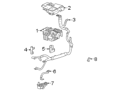 Battery cables.