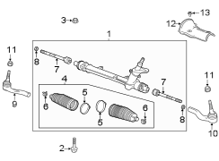 Steering gear & linkage.