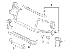 RADIATOR SUPPORT.